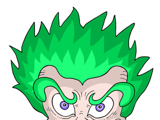 Green Hair clipart #8, Download drawings