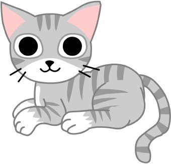 Grey Tabby clipart #5, Download drawings