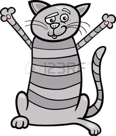 Grey Tabby clipart #6, Download drawings