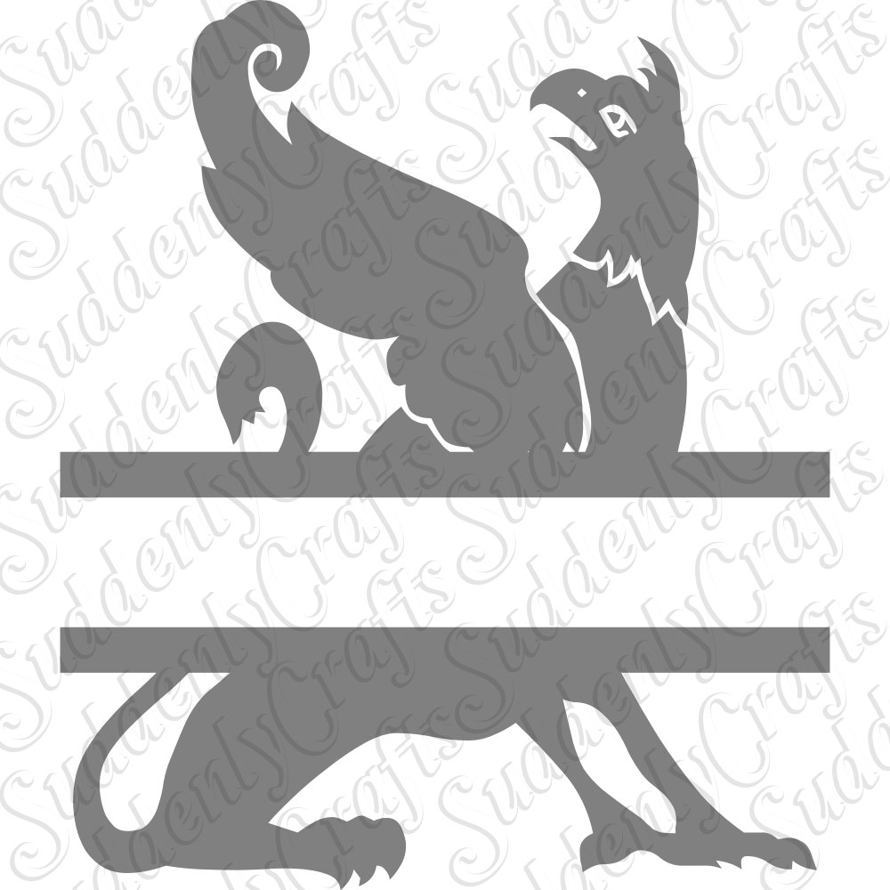 Griffin svg #2, Download drawings