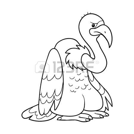 Griffon Vulture coloring #14, Download drawings