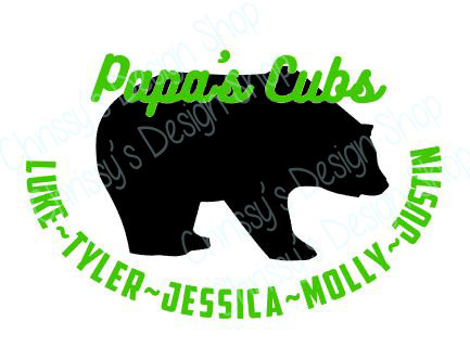 Grizzly Cubs svg #12, Download drawings