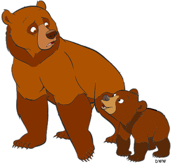 Grizzly Family clipart #3, Download drawings