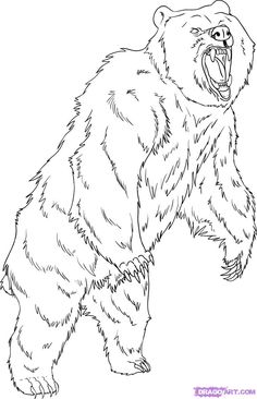 Grizzly Family In Spring coloring #11, Download drawings