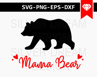 Grizzly Family In Spring svg #10, Download drawings
