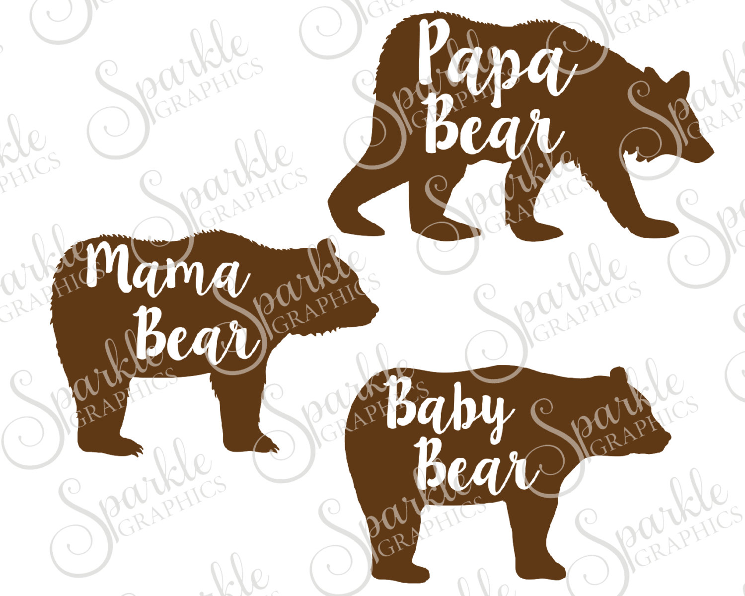 Grizzly Family In Spring svg #15, Download drawings