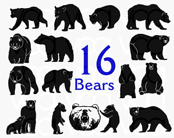 Grizzly svg #16, Download drawings