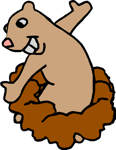 Groundhog clipart #11, Download drawings