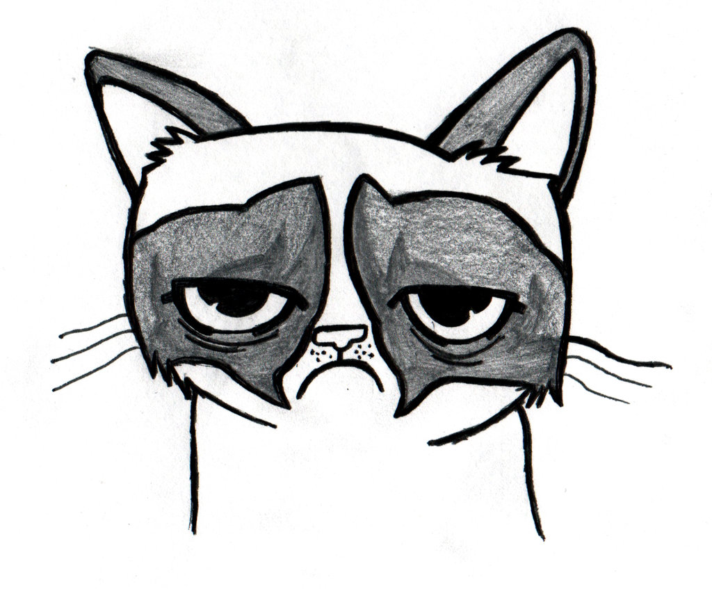 Grumpy Cat clipart #1, Download drawings