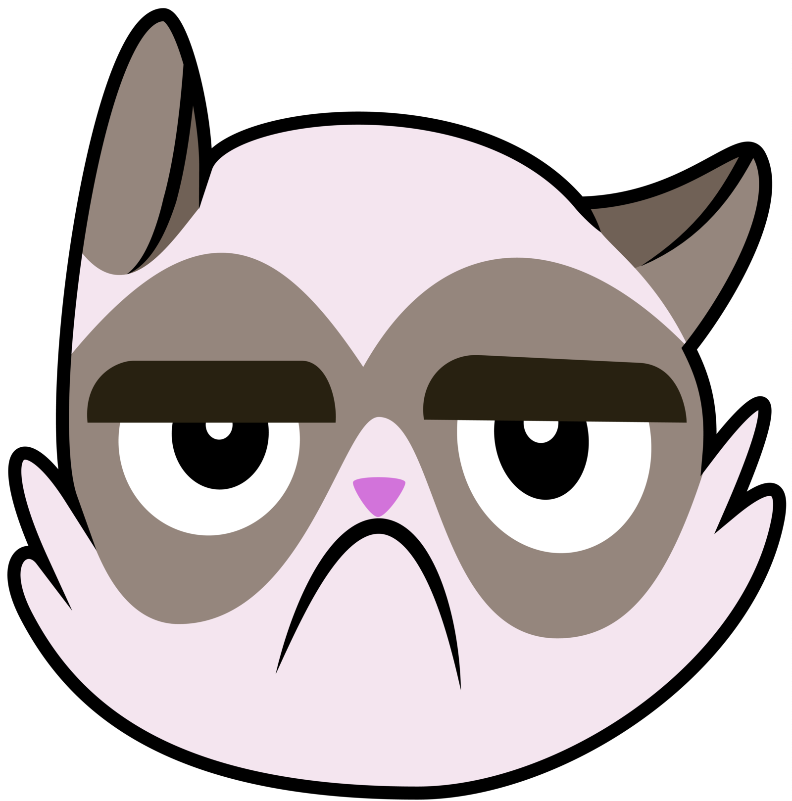 Grumpy Cat clipart #2, Download drawings