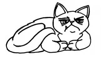 Grumpy Cat coloring #6, Download drawings