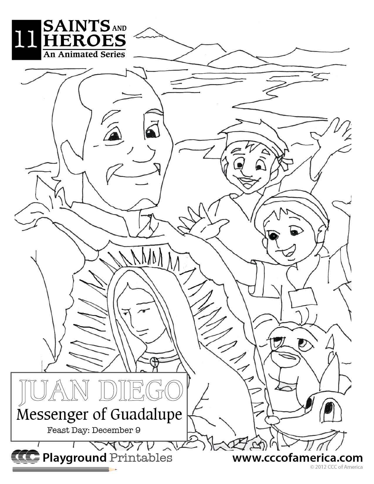 Guadalupe River coloring #3, Download drawings
