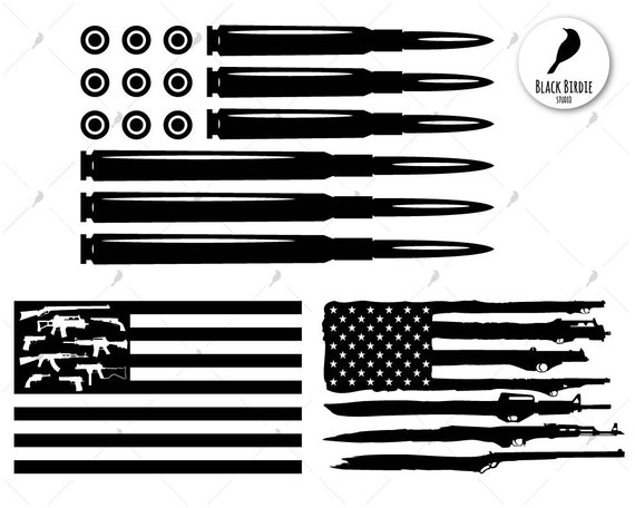 gun flag svg #1147, Download drawings