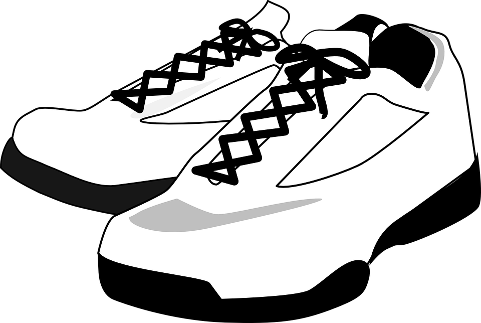 Gym-shoes coloring #5, Download drawings