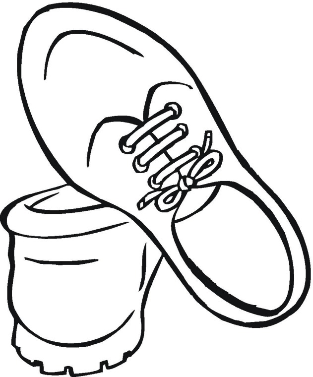 Gym-shoes coloring #8, Download drawings