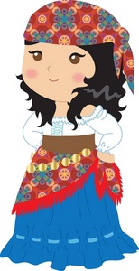 Gypsy clipart #5, Download drawings