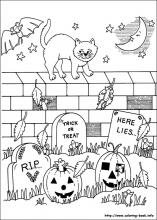 Halloween coloring #9, Download drawings