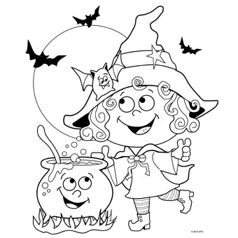 Halloween coloring #15, Download drawings