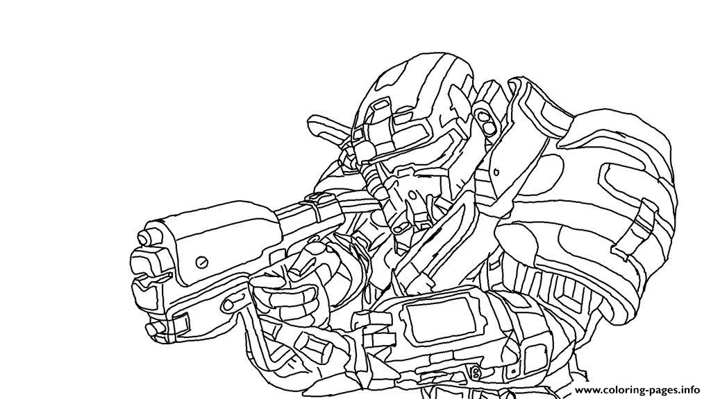 Halo coloring #11, Download drawings