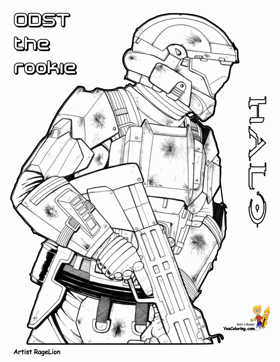 Halo Reach Mountains coloring #3, Download drawings