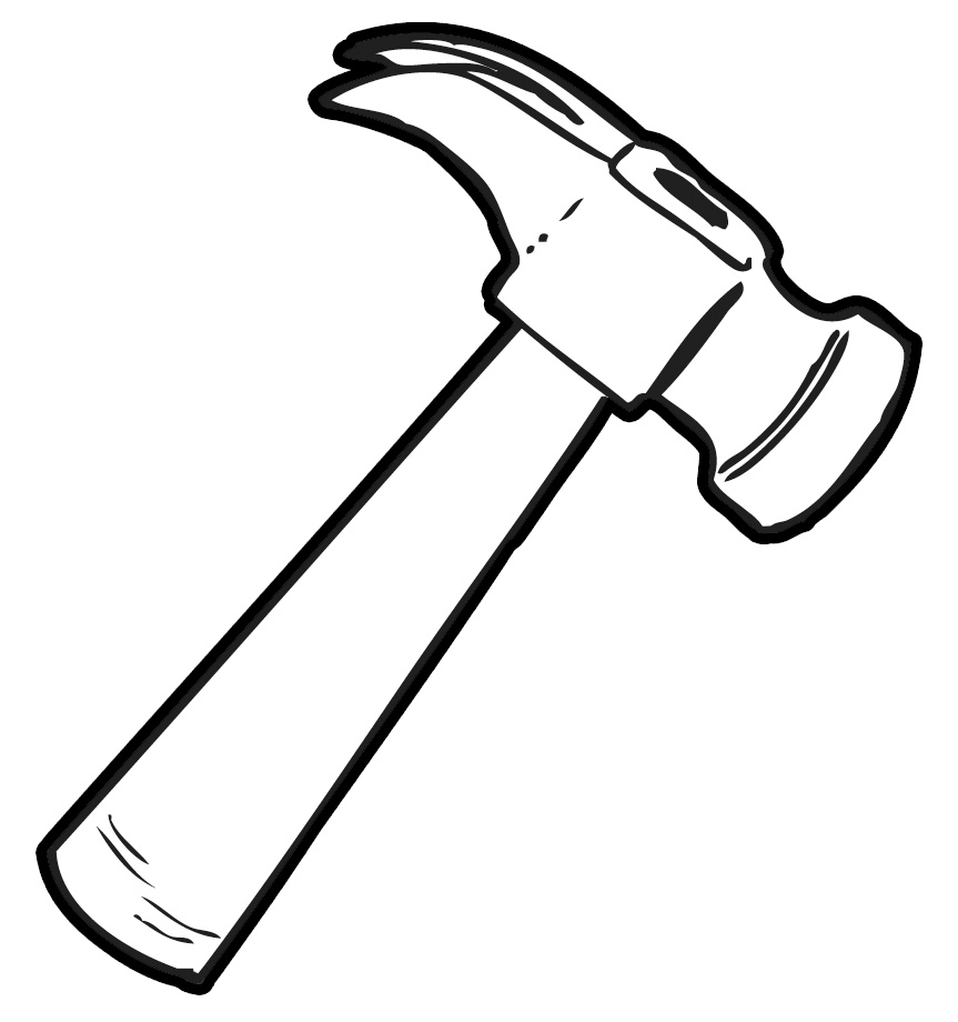 Hammer clipart #2, Download drawings