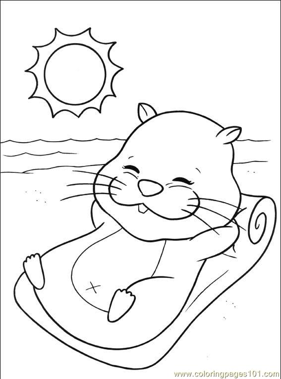 Hamster coloring #16, Download drawings