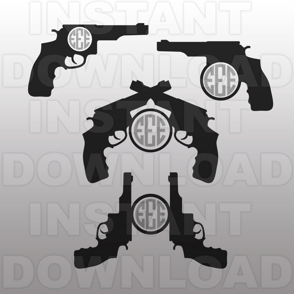 Handgun svg #2, Download drawings