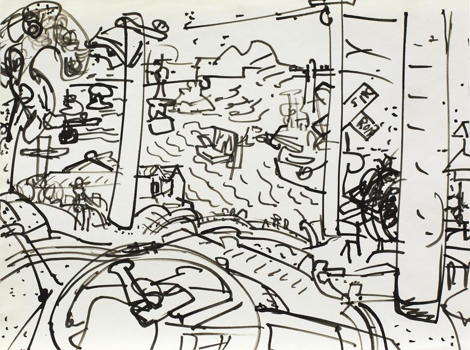 Hans Hofmann coloring #8, Download drawings