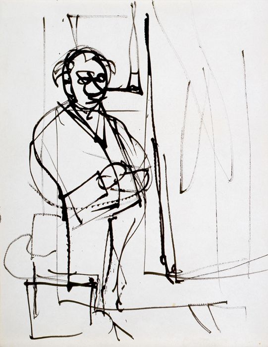 Hans Hofmann coloring #11, Download drawings