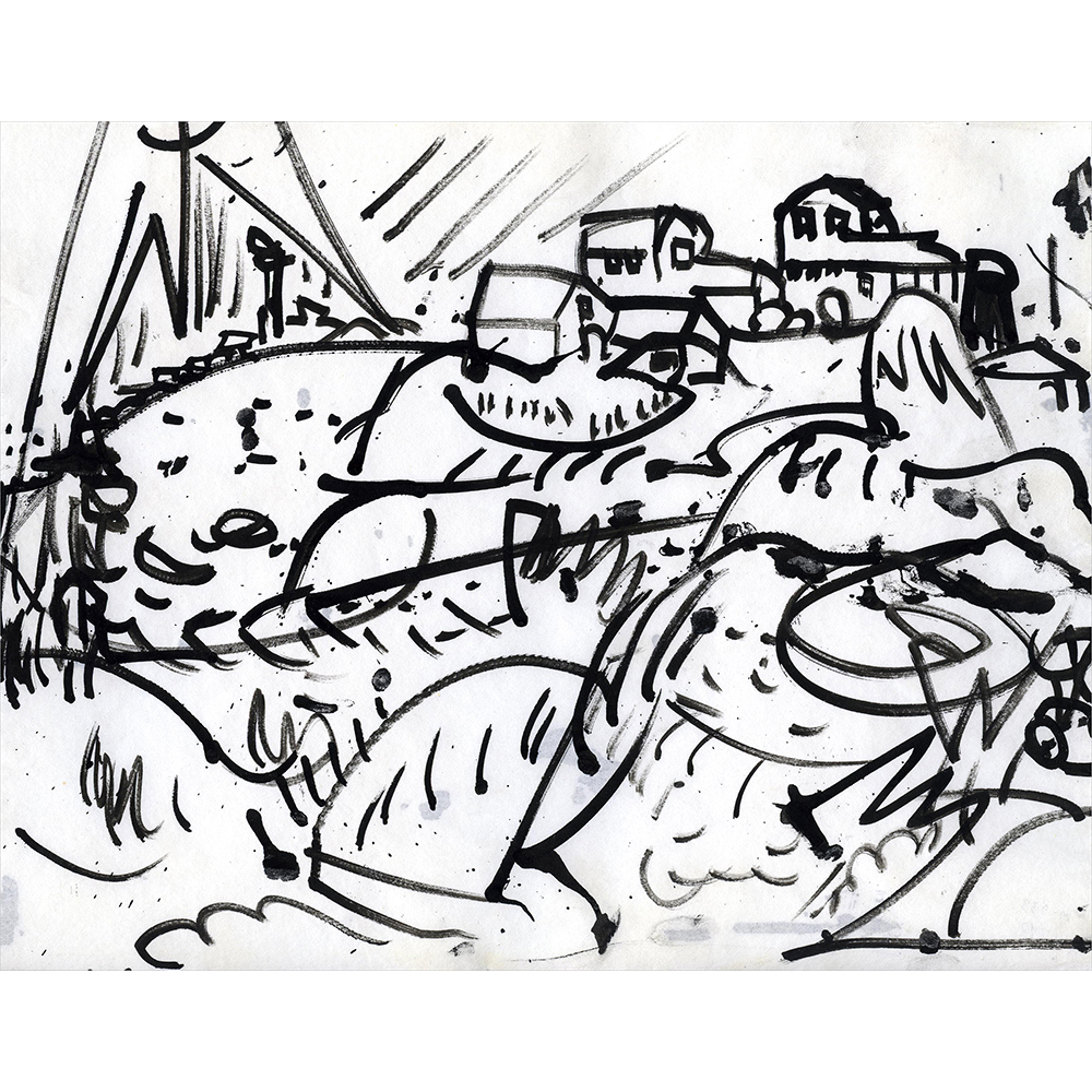 Hans Hofmann coloring #18, Download drawings