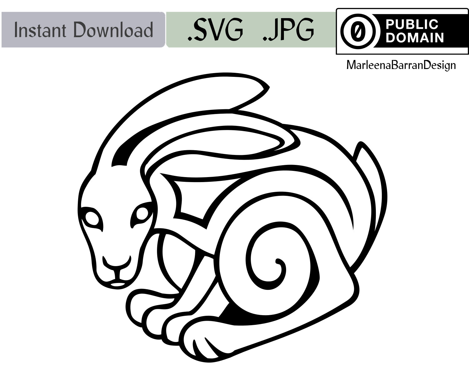 Hare svg #13, Download drawings