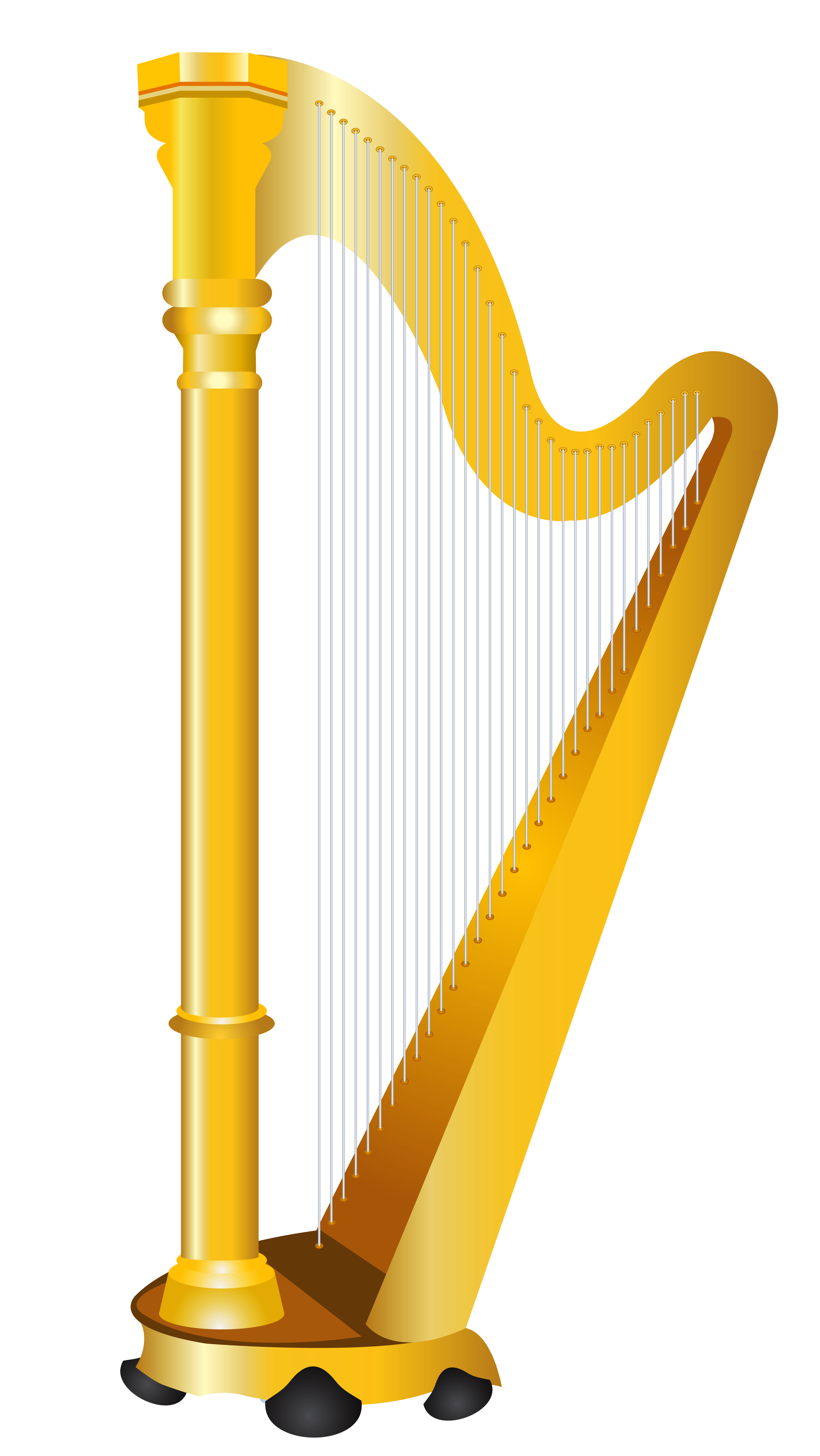 Harp clipart #2, Download drawings