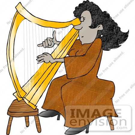 Harp clipart #3, Download drawings