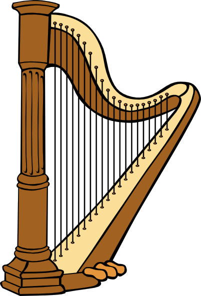 Harp clipart #18, Download drawings