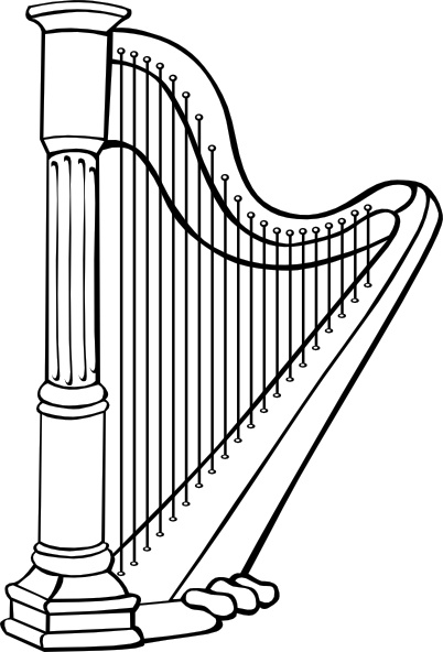 Harp svg #17, Download drawings