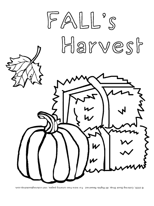 Harvest coloring #18, Download drawings