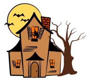 Haunted clipart #2, Download drawings