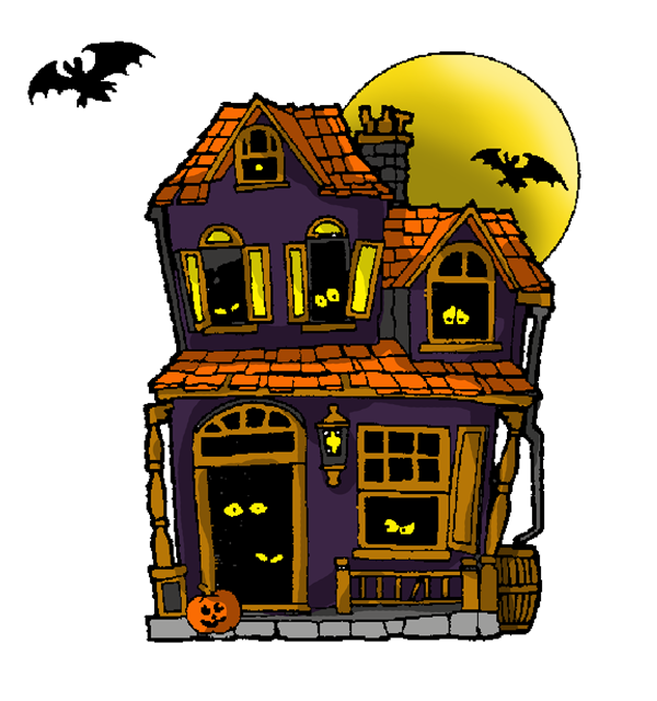 Haunted clipart #16, Download drawings