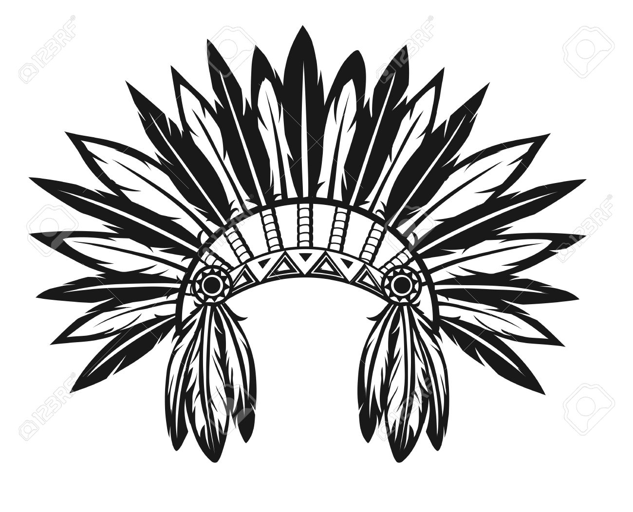 Headdress clipart #5, Download drawings