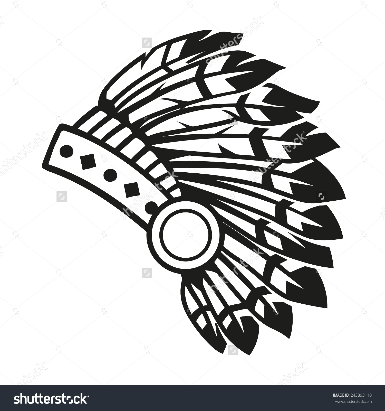 Headdress clipart #4, Download drawings