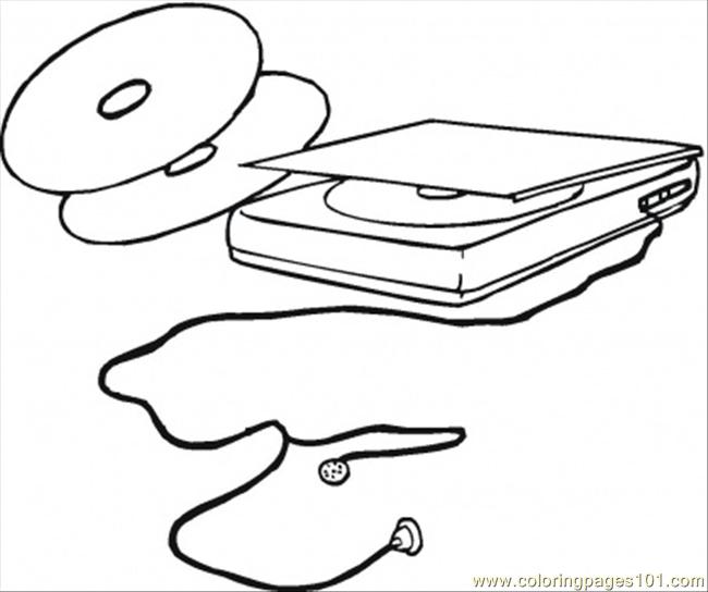 Headphones coloring #11, Download drawings