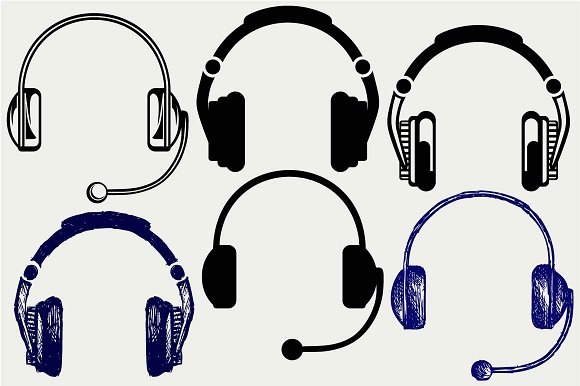 Headphones svg #5, Download drawings
