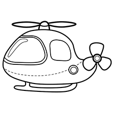 Helicopter coloring #10, Download drawings