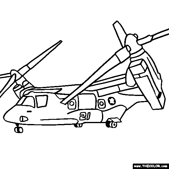 Helicopter coloring #1, Download drawings