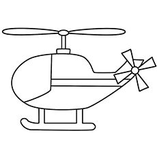 Helicopter coloring #11, Download drawings