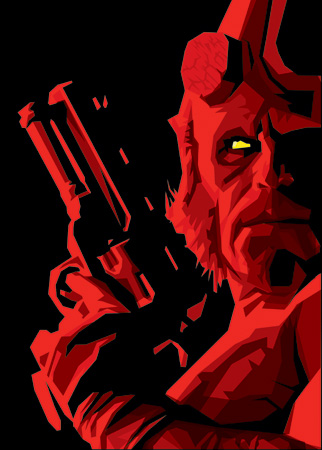 Hellboy clipart #5, Download drawings