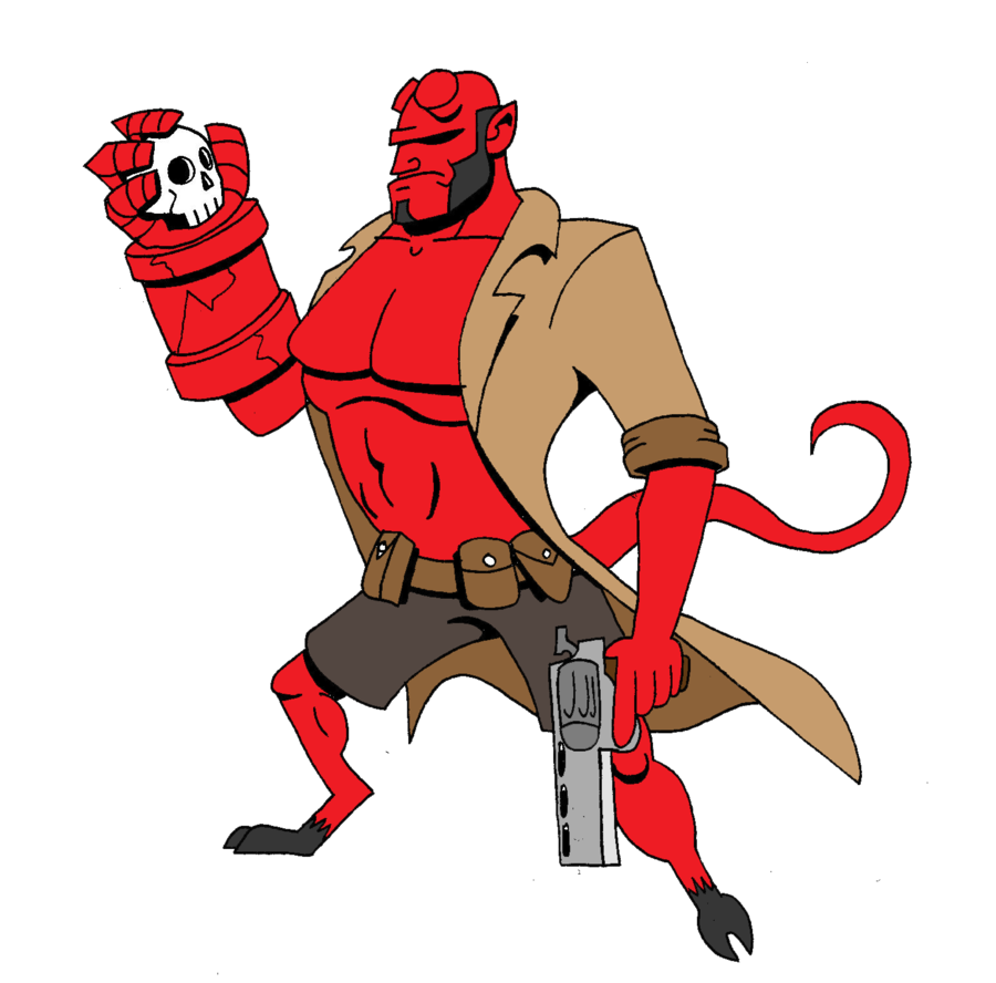 Hellboy clipart #6, Download drawings