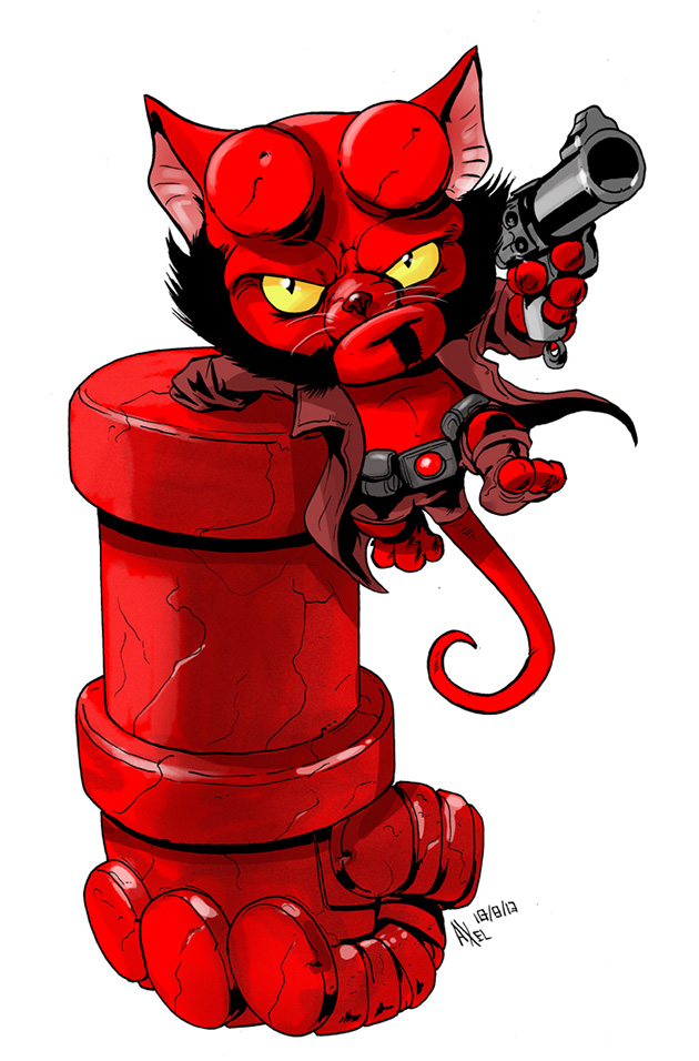 Hellboy clipart #18, Download drawings