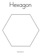 Hexagon coloring #12, Download drawings