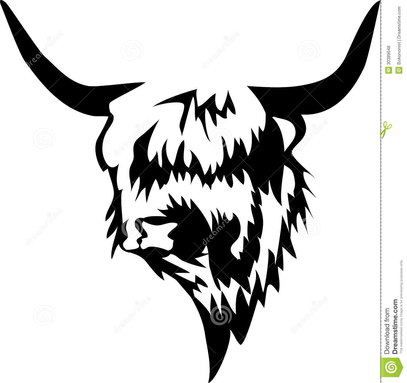 Highland Cattle clipart #1, Download drawings